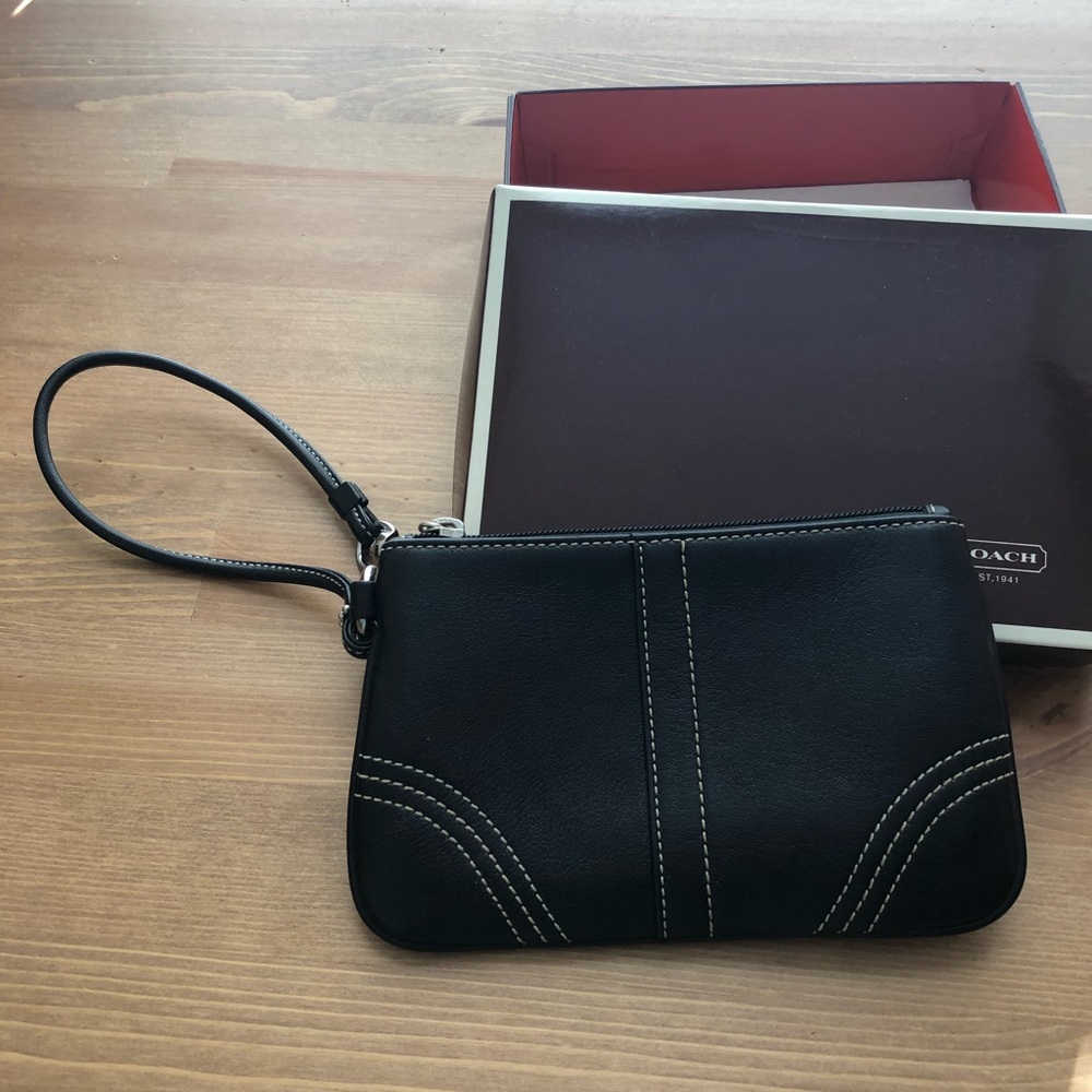 Coach Wristlet with box